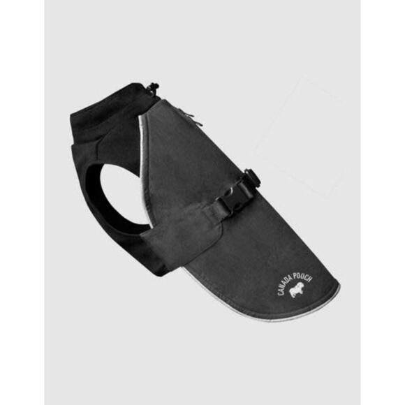 NEW Canada Pooch GRAY Expedition Dog Coat Fleece-Line Jacket 5-8 lbs 10" - Picture 1 of 6